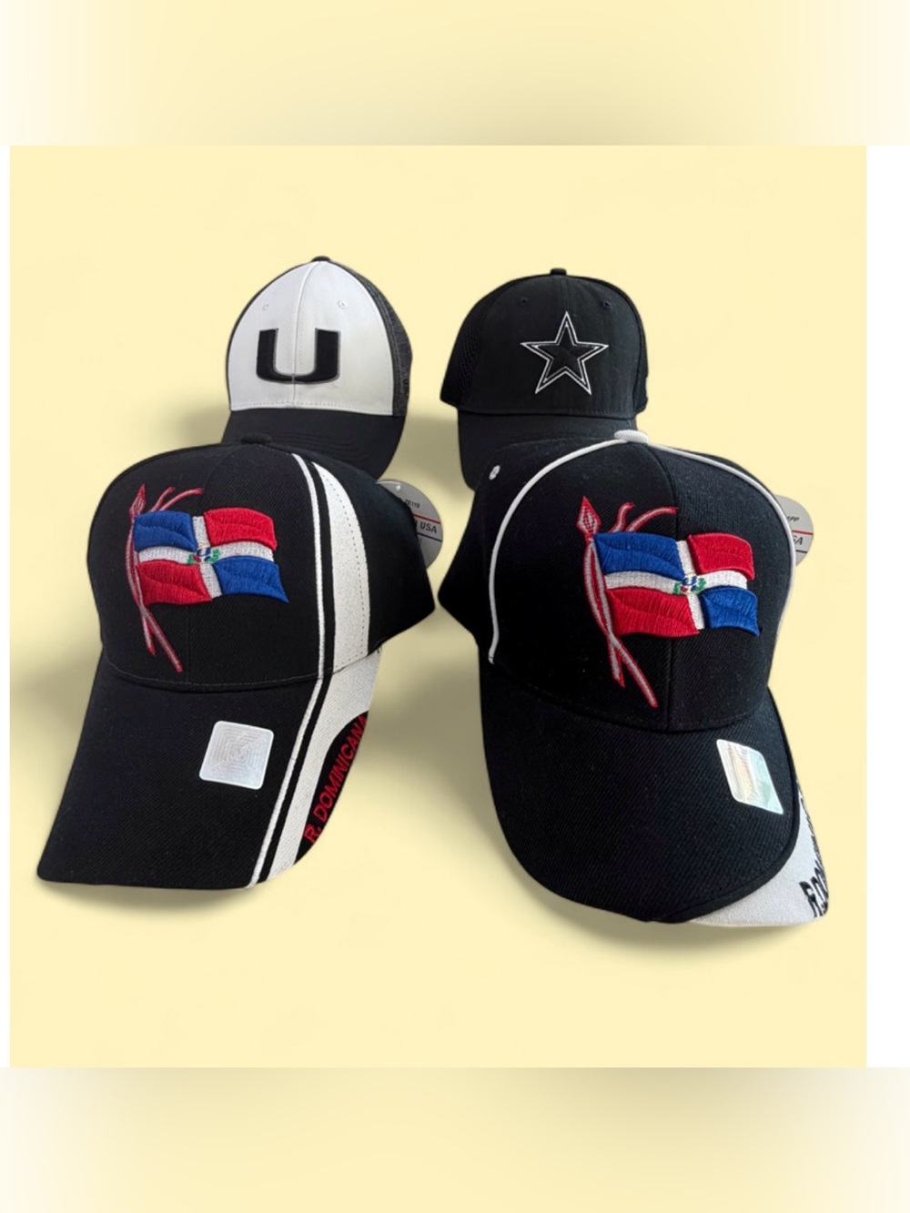 New Era Black 39THIRTY Mesh-Lined Baseball Cap with Embroidered NFL Patch